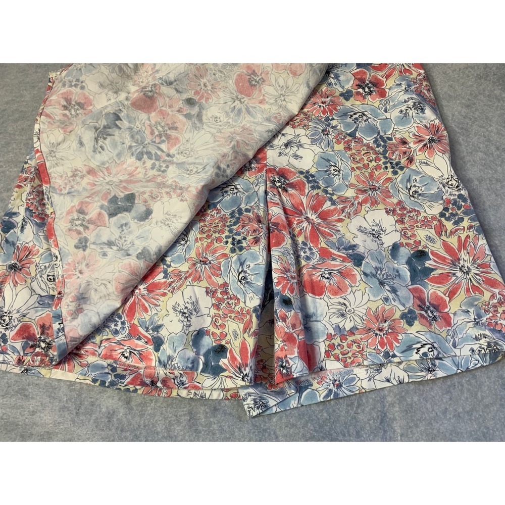Charter Club Golf Floral Sleeveless Top & Skort skirt Set Size 12 Cottagecore - Picture 10 of 12